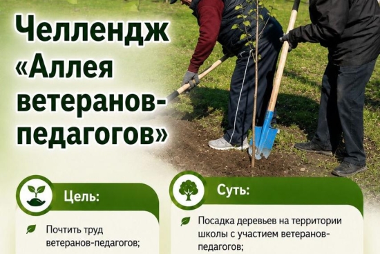 «Ұстаздар ардагерлер аллеясы» 